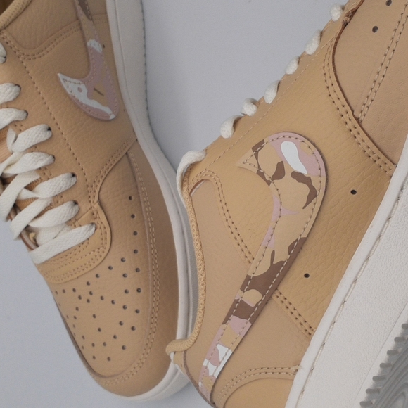 NIKE COURT VISION LOW WOMENS SHOES SNEAKERS SIZE 8 - Picture 6 of 11